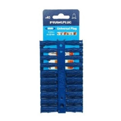 Wall Plugs blue 10mm Pk20