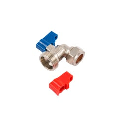 15mm x 3/4" W/machine tap elbow