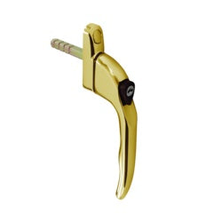 PVC window handle brass