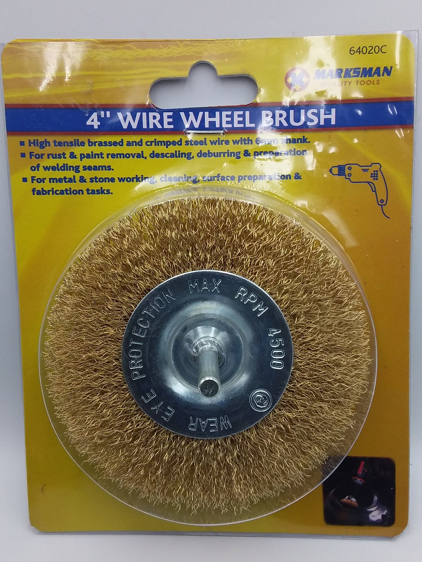 4" Wire wheel brush 100mm