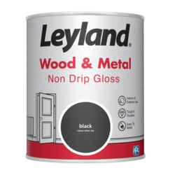 N/Drip Gloss paint black 750ml