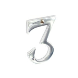 Door no 3 chrome 75mm